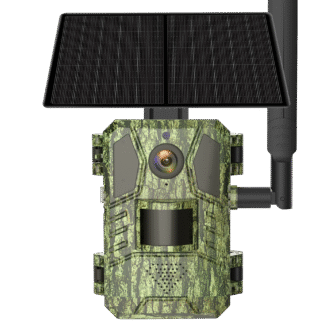 WVMILFE Åtel-kamera 4G Solpanel